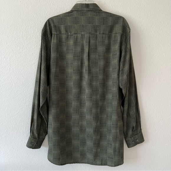 Georg Roth Green Button-Up Collared Top - Picture 3 of 7